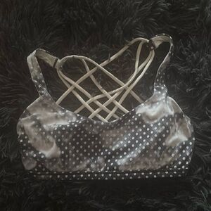 1 Lululemon free to be polka dot sports bra